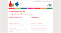 Desktop Screenshot of feuerwehr-ausbildung.com